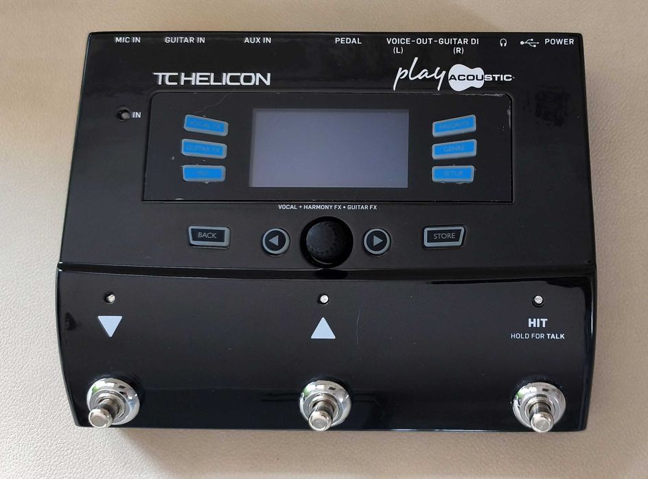 TC Helicon VoiceLive Play Acoustic, Nowe oprogramowanie, Instrukcja EN, 500 Presets!!!