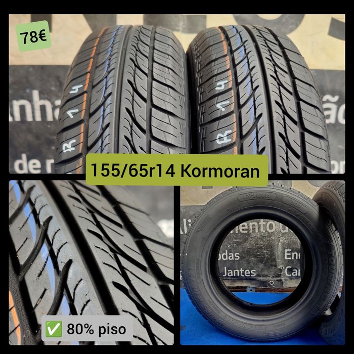 Pneus usados 155/65r14 185/65r14