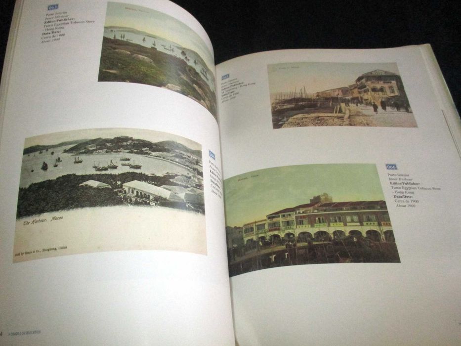 Livro Postais antigos Macau João Loureiro 1ª edição