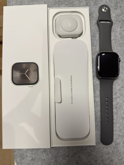 Apple Watch 10 GPS + Cellular 46 mm koperta z tytanu