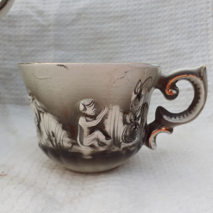 Serviço de chá antigo