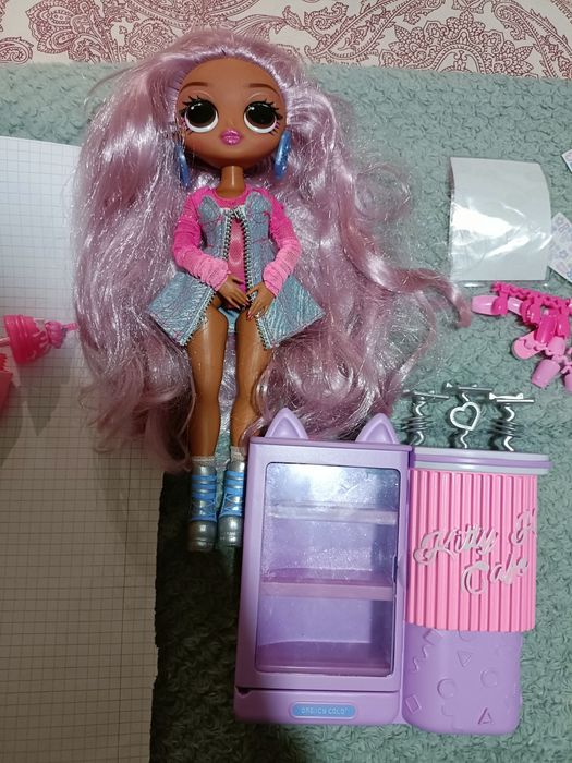 Boneca Lol manicure - com acessórios