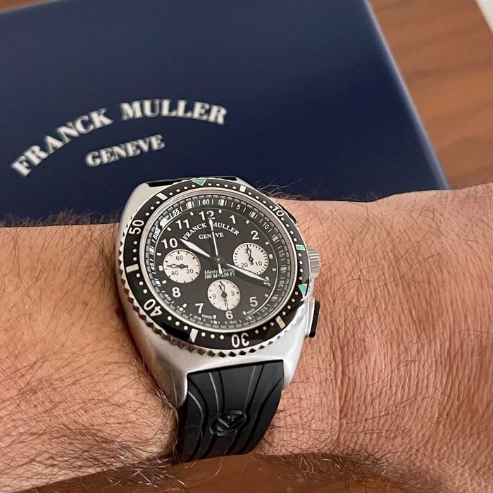 Relógio Frank Muller Master Diving Black Watch