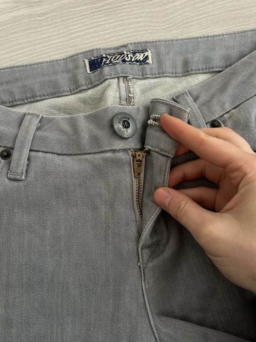 Джинсы винтаж серые низкая посадка широкие клеш flared bootcut 38 40