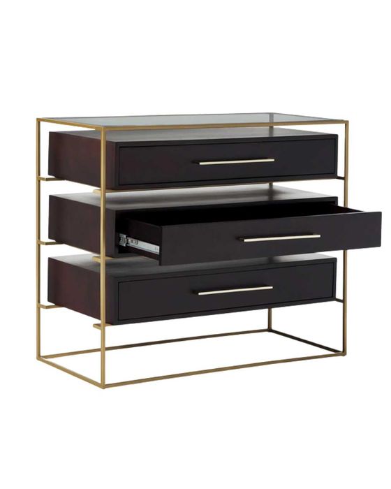 Szafka z drewna mangowego Lyle