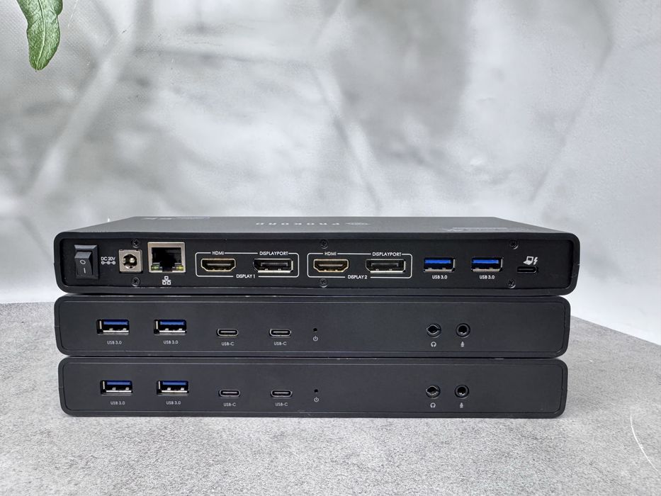 Універсальна док-станція Prokord USB-C Dual 4K / HDMI + DisplayPort