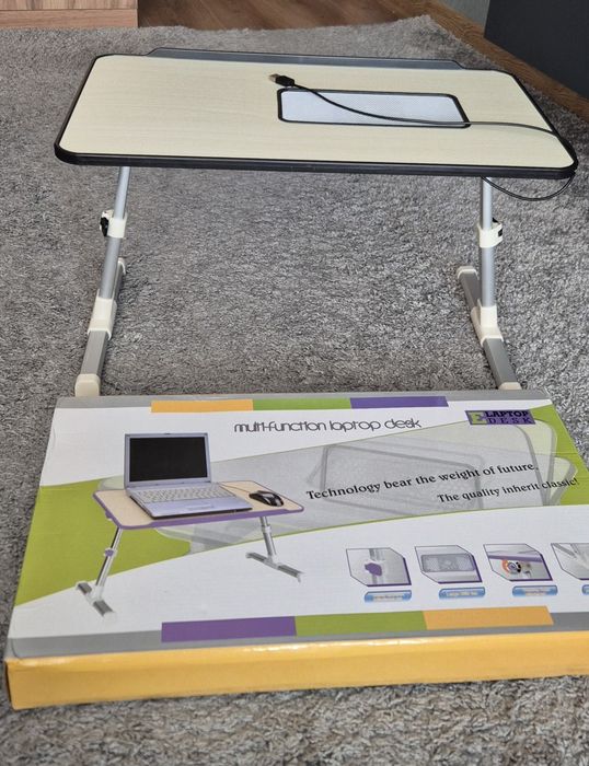 Стіл підставка під ноутбук з вбудованим кулером