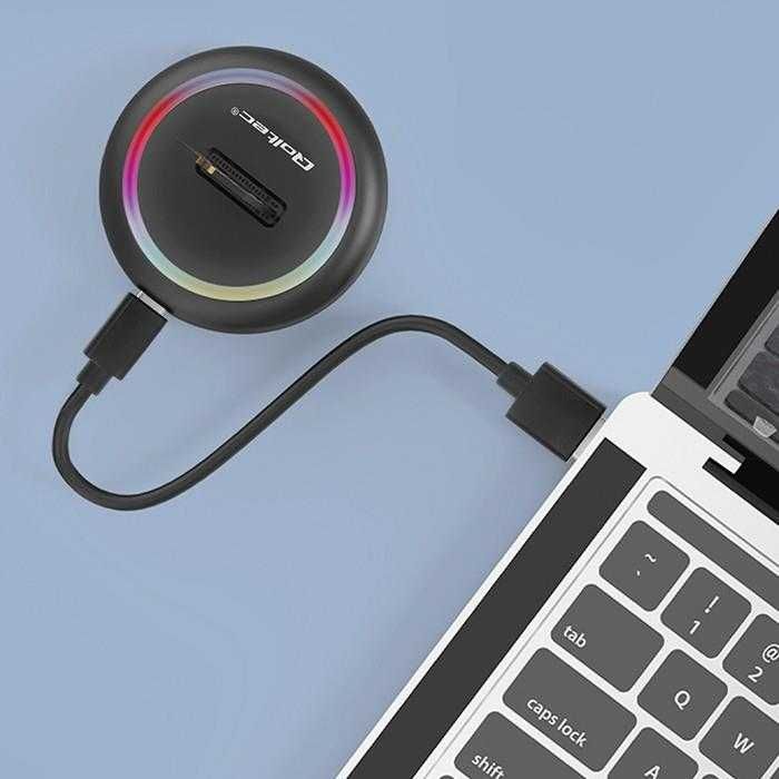 Stacja dokująca dla dysków SSD M.2 SATA i PCIe NVMe Qoltec 52275 USB