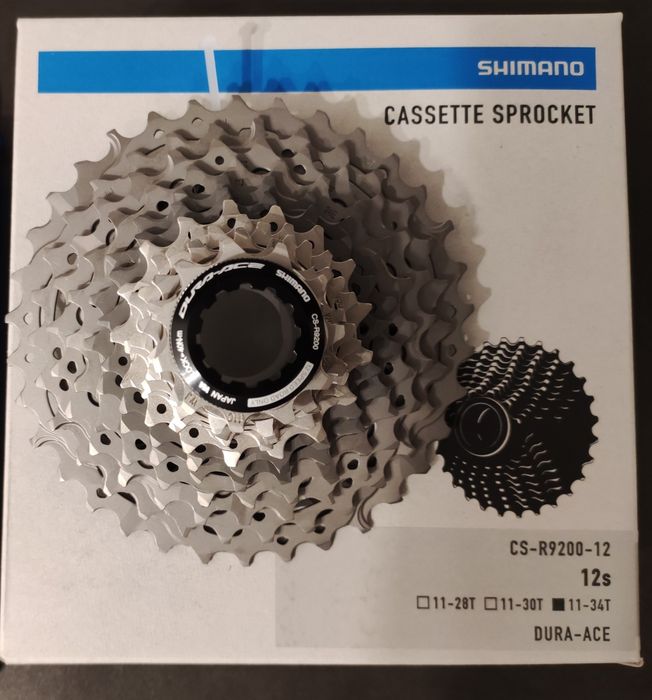 Kaseta Shimano Dura-Ace R9200 12rz 11-34 (Nowa).