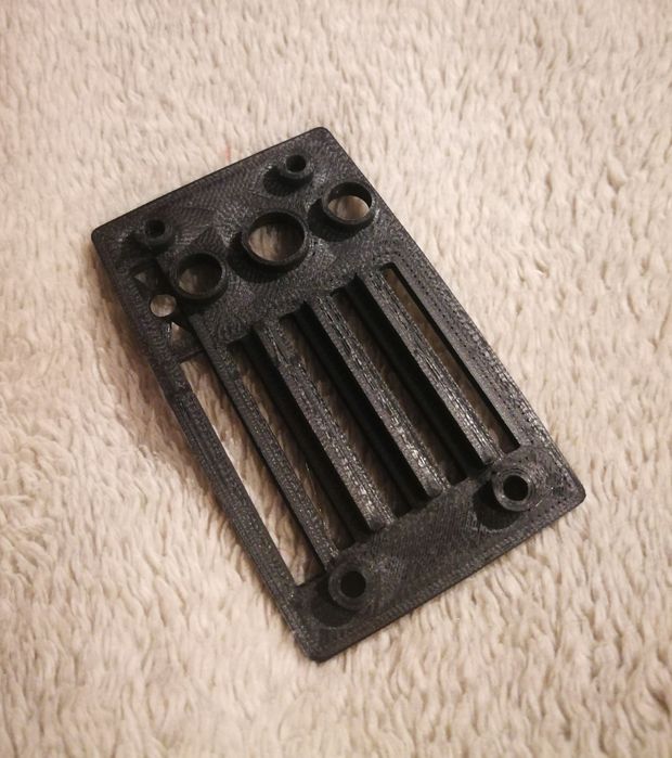 Ibanez Fishman preamp faceplate