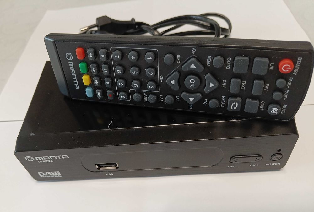Sprzedam dekoder DVB-T2 Manta 22