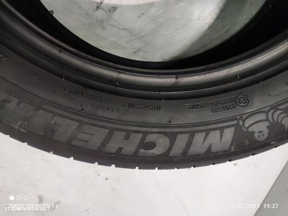 2 pneus semi novos 225-55r18 michelin - oferta dos portes
