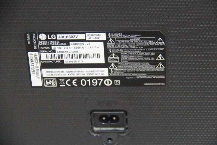 TV LG 49UH603V – Ver Detalhes