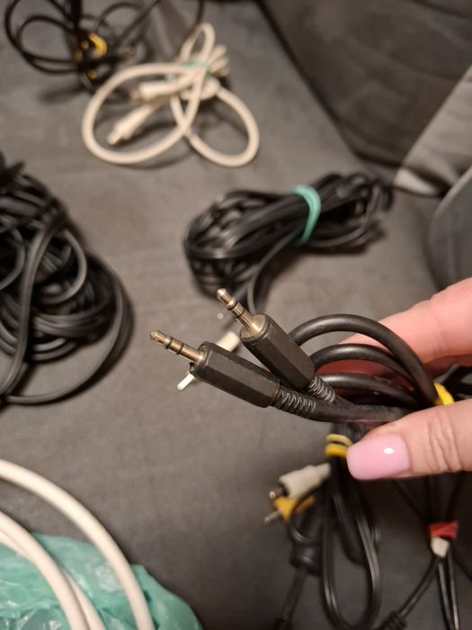 Zestaw kabli RTV, USB i inne