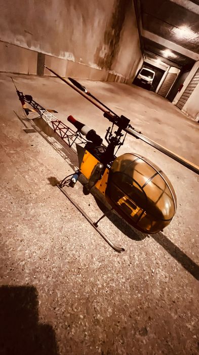 Helicóptero Alouette RC ano 70