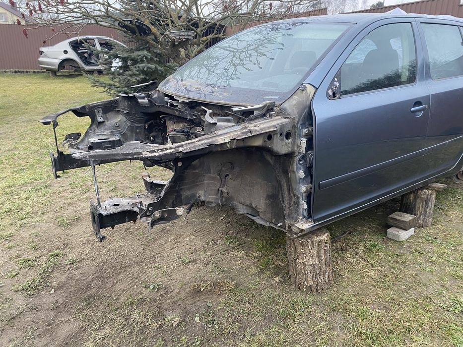 Шкода Октавія А5 Після пожежі на українській реєс Skoda Octavia A5