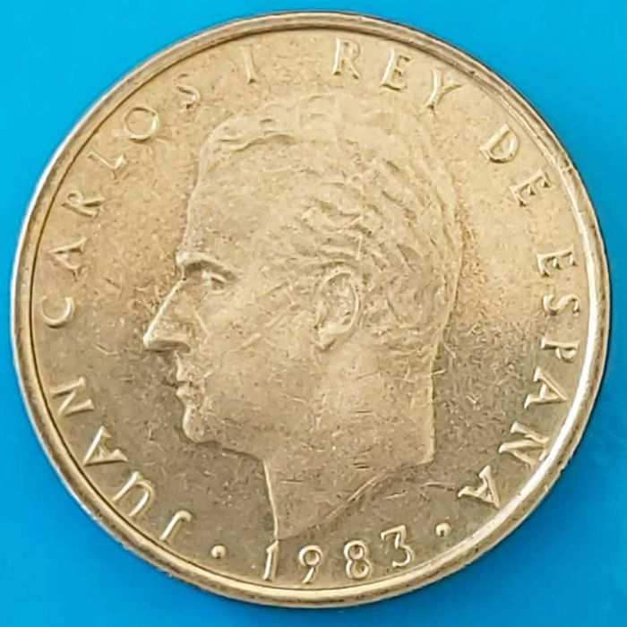 100 Pesetas de 1983, Rei Juan Carlos l, Espanha