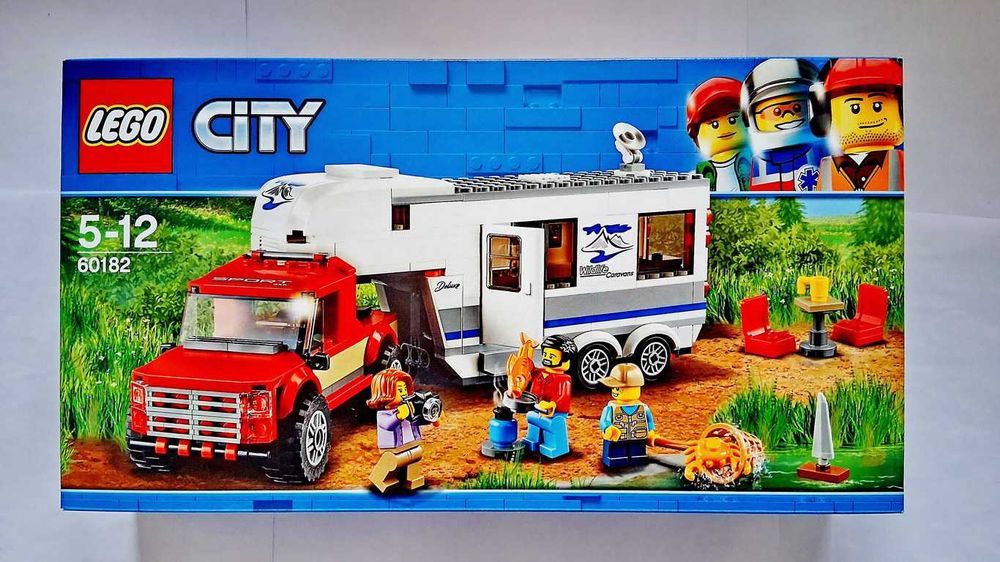 Lego City Recreation 60182 Pickup & Caravan selado