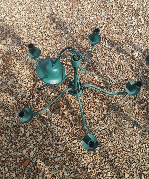 Candeeiros de ferro fundido