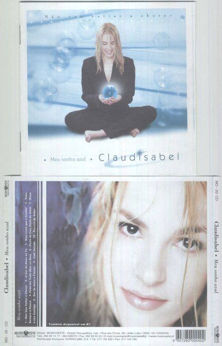 Claudisabel Meu Sonho Azul CD