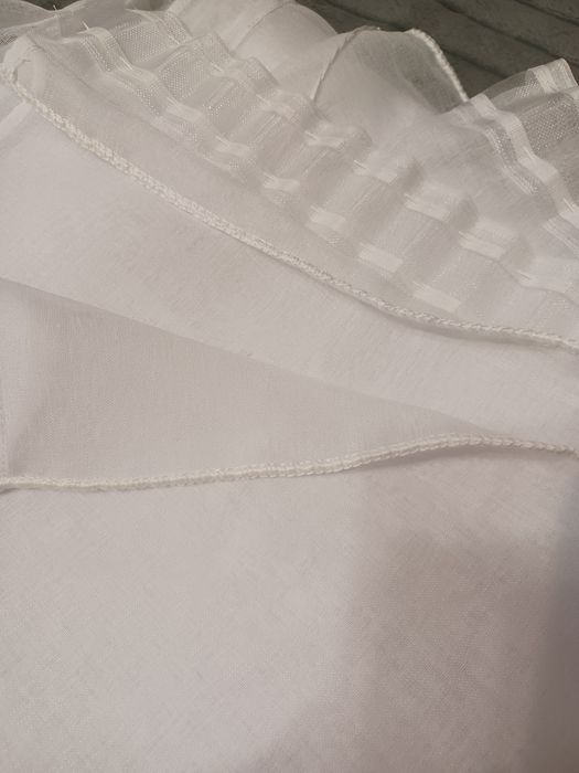 Тюль гардина готова льон