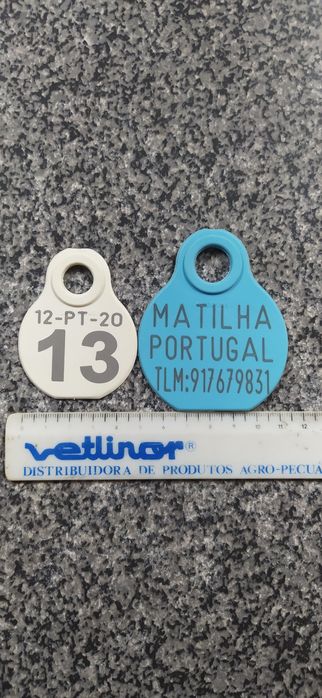 Coleiras identificação Cães - Matilhas