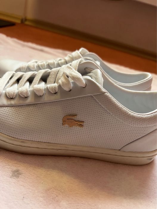 Sneakersy buty Lacoste Straightset 118 rozmiar 40 skóra skórzane