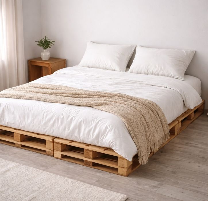 Palety pod łóżko 200x200