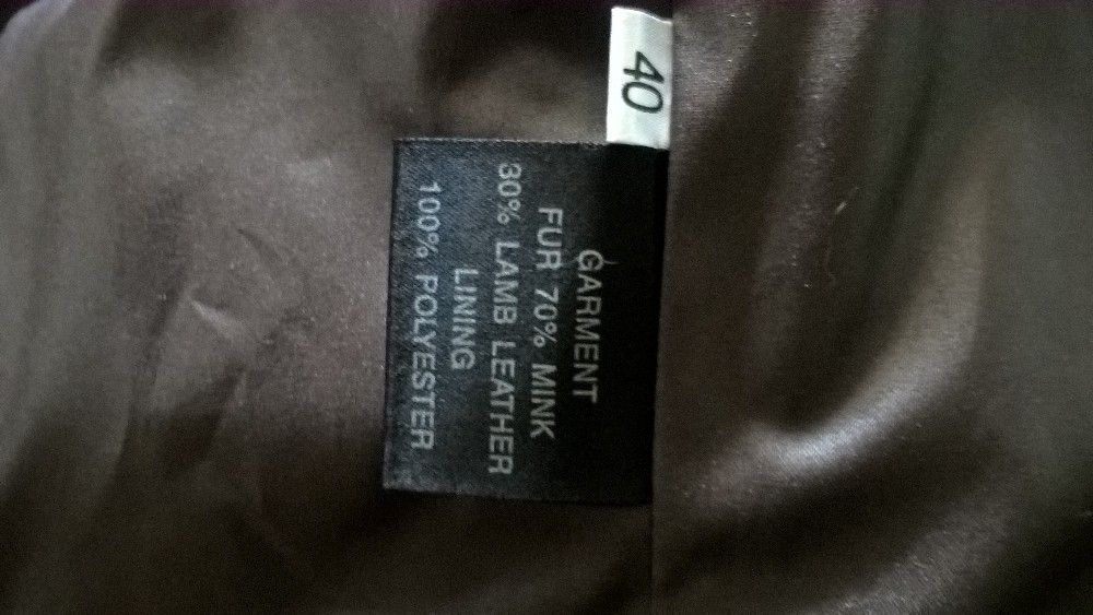 Rizal kurtka ramoneska norki naturalne r. 38/40