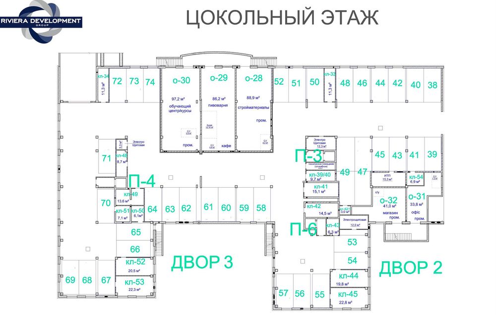 Паркомісця у підземному паркінгу ЖК «Авторський»