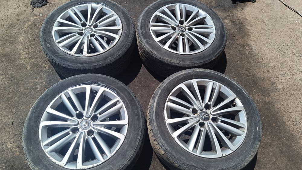 Диски Комплект колес Peugeot R16 5х108 диски и резина Citroen C4 Пежо