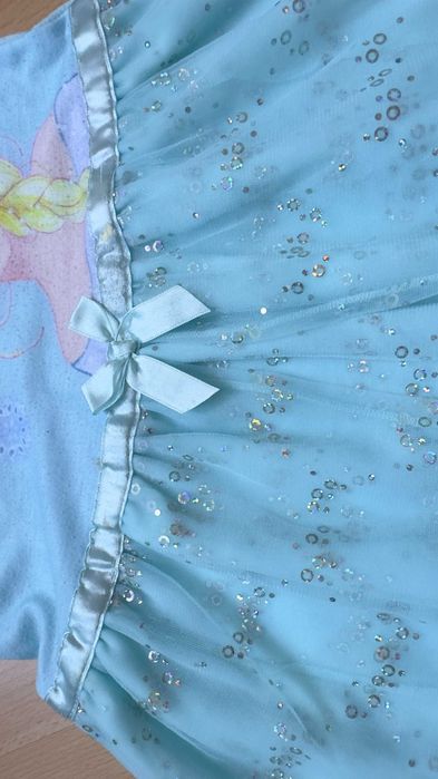 Błękitna sukienka Elza Kraina Lodu Disney 122cm
