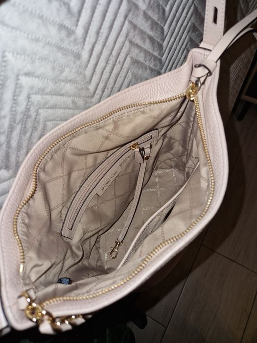 Michael Kors MK reese pudrowy róż torebka na ramię łanćuch hit