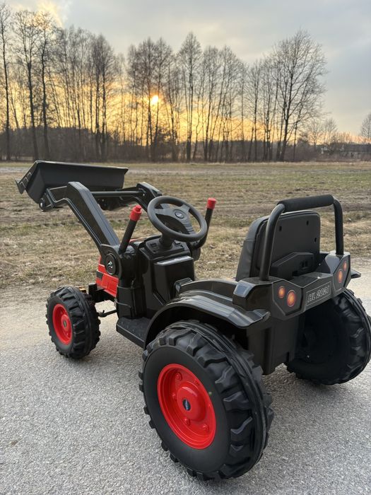 Traktorek elektryczny dla dziecka koparka na akumulator