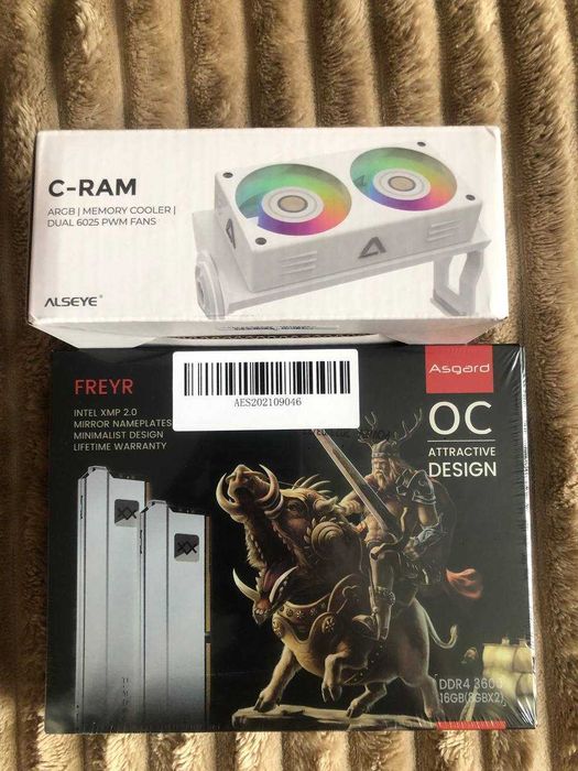 Оперативна пам’ять Asgard Freyr T3 16GB (2x8GB) 3600MHz CL14