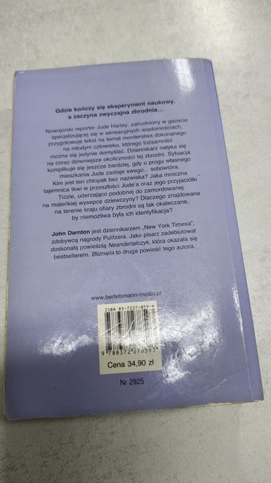 Bliźnięta. John Darnton