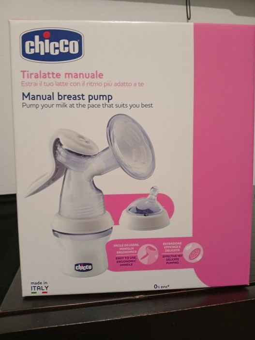 Bomba manual com biberão