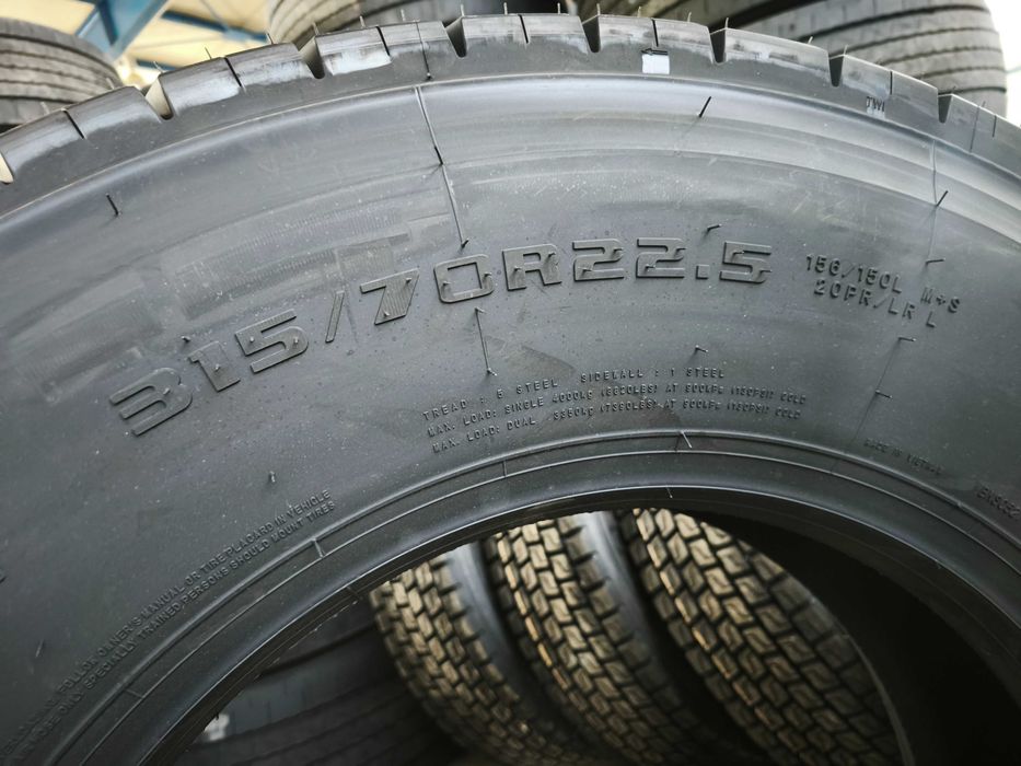 Opony 315/70R22.5 Royal Black DL011 jak Continental - c.BRUTTO