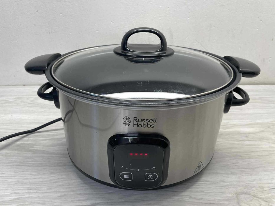 Wolnowar Russell Hobbs MaxiCook 6 l srebrny/szary 200 W