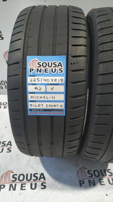 2 pneus semi novos Michelin 225-40R18 - Oferta dos Portes