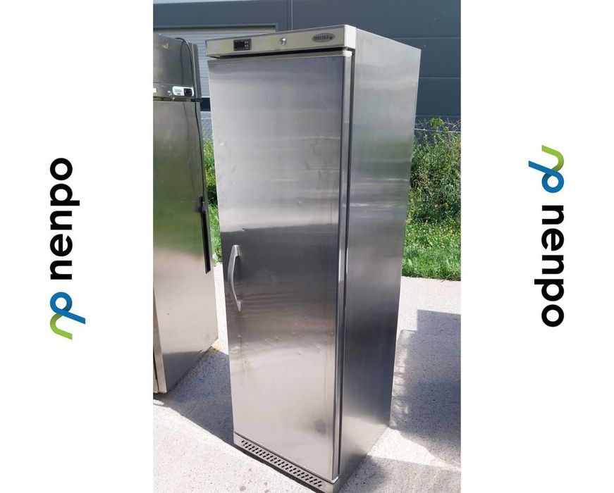 Lodówka TEFCOLD UR400S | 400 l | Stal nierdzewna | 60x60x186 cm