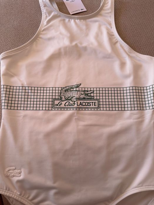 Women’s Lacoste Net Print Swimsuit
