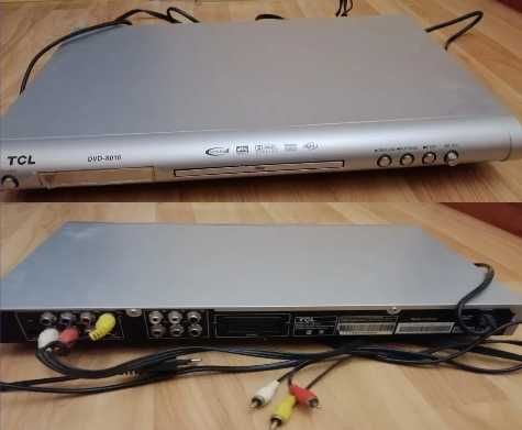 Видеокассетный проигрыватель JVC (HR-P185EE). DVD - проигрыватель TCL