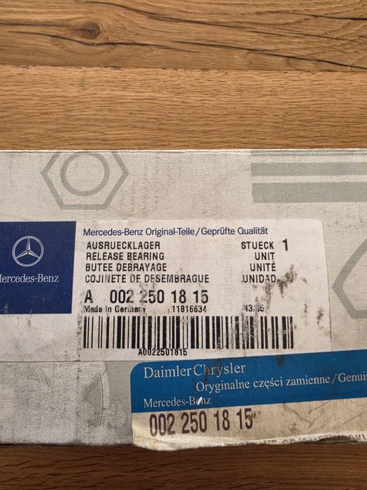 Oryginalny Wysprzęglik Mercedes  Benz