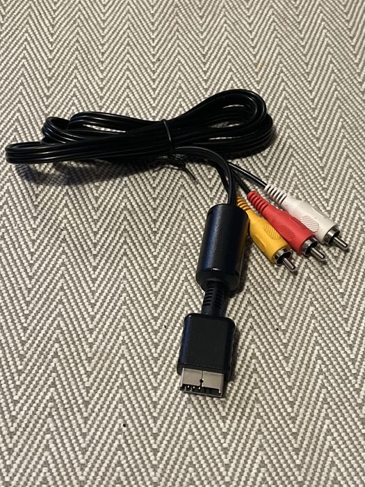 Kabel AV 3x Cinch do konsoli SONY PS2 PS3 PSX