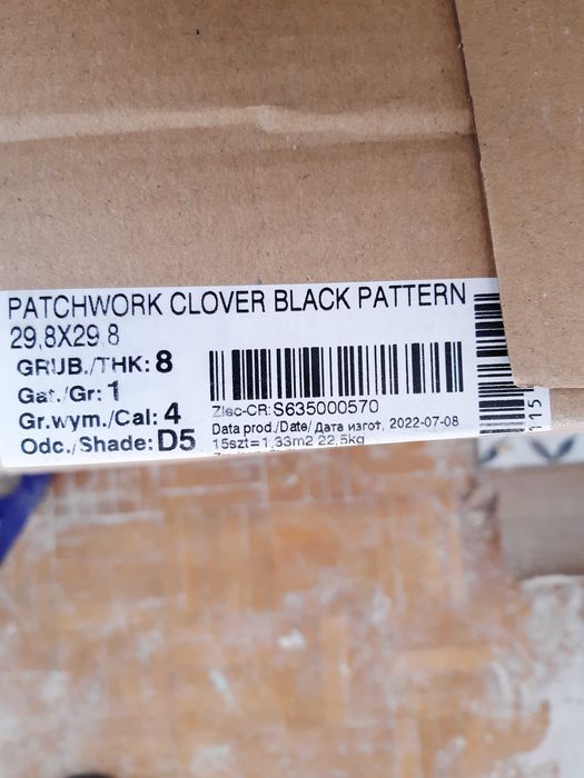 Sprzedam płytki Patchwork