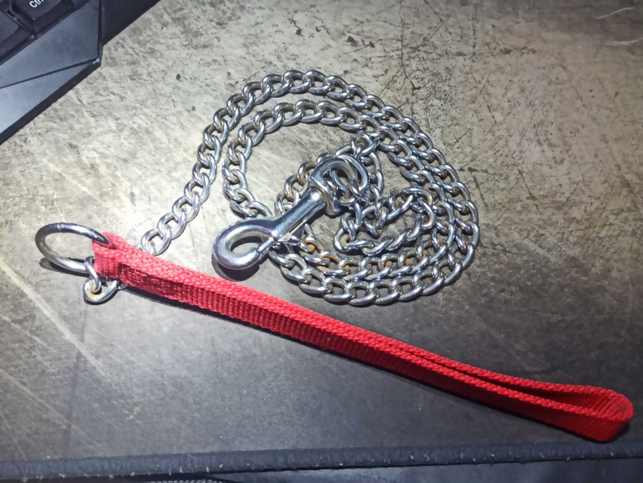 Поводок-Цепочка (3мм) для собак Coastal Titan Chain Dog Leash 120 см