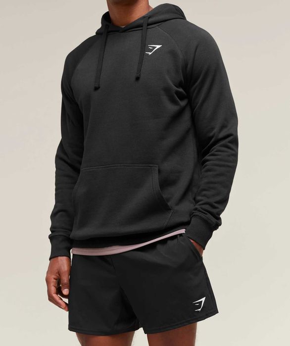 Оригінал Шорти Gymshark Arrival 5" Shorts Чорні Спортивні — zdjęcie 4