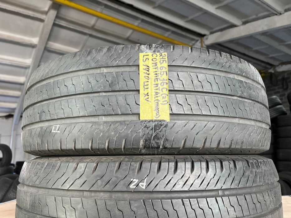 LS1470 Літні шини 215/65r16c Continental VanContact Eco пара резина