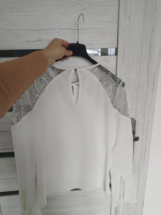 Transparentna bluzka elegancka Xs/s, 10zł, jak nowa
